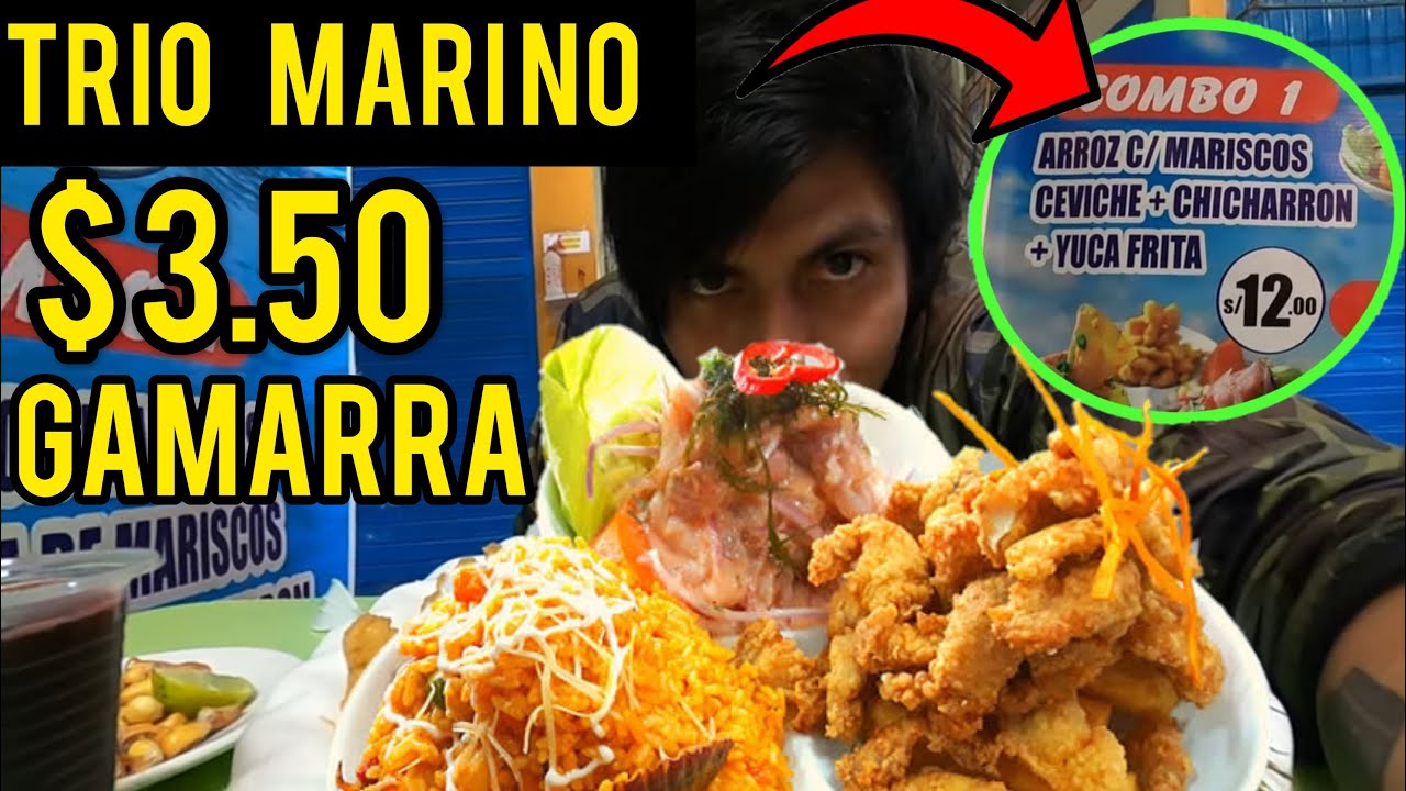 El mejor TRIO MARINO de 12 soles $ 3.50 en Gamarra | ROCKMA
