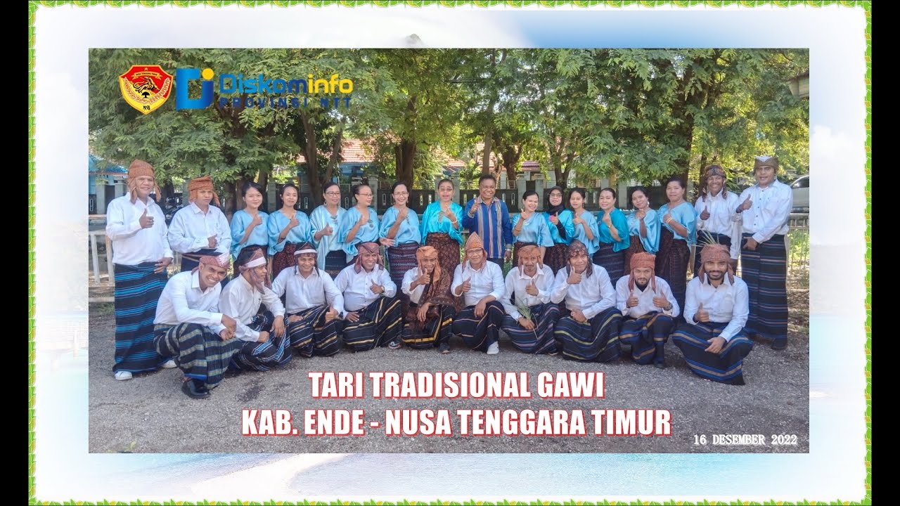 TARI TRADISIONAL GAWI [ DINAS KOMINFO PROV.NTT ] #DIRGAHAYU PROVINSI NTT KE - 64