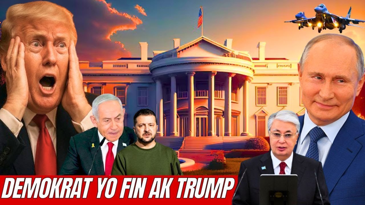 Ch&ograve;k nan Etazuni, demokrat yo fini ak Trump😱 Panik nan Izray&egrave;l, Netanyahu antrave! Poutine frape f&ograve;
