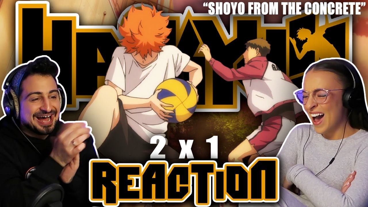 SHOYO FROM THE CONCRETE!!! Haikyuu!! Season 2 Episode 1 REACTION! | 2x1 