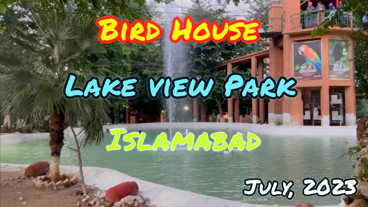Bird House at Lake View Park Islamabad Pakistan