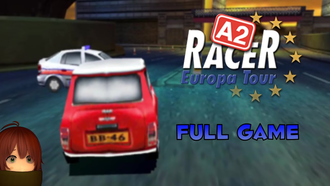 Frustratingly boring... - A2 Racer III: Europa Tour Full Game [PSX]