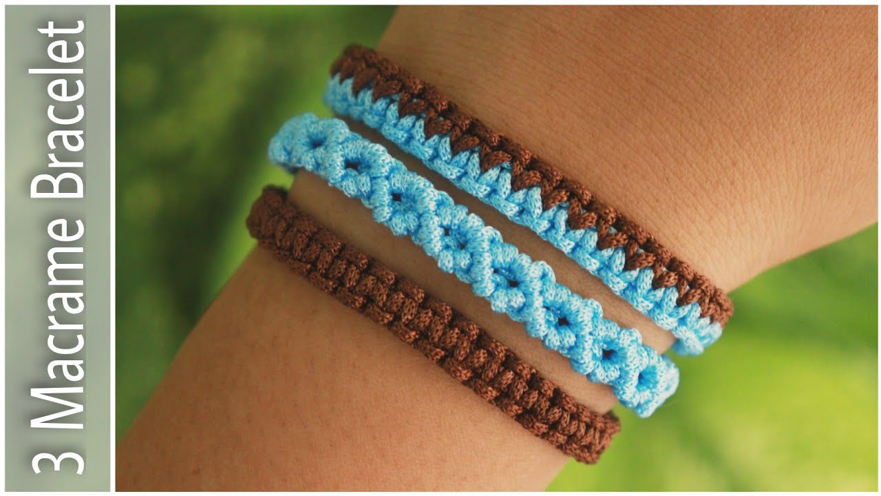 3 DIY Macrame Bracelet Ideas With Thread | How To Make Bracelet At Home | Creation&you