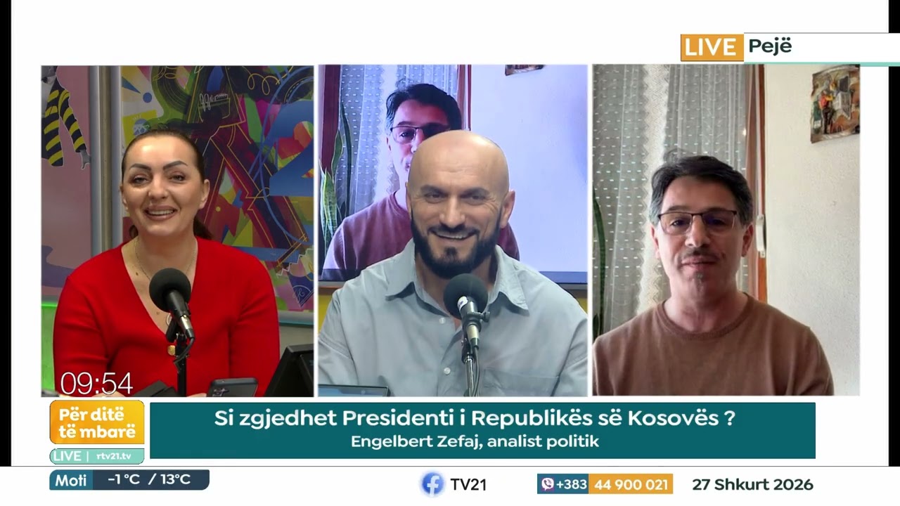 Si zgjedhet Presidenti i Republikës së Kosovës Engelbert Zefaj, analist politik 27.02.2026