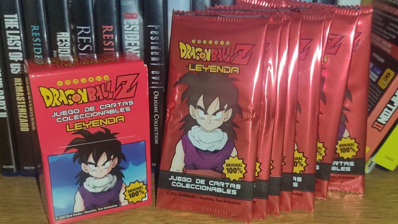 Nuevas Cartas Dragon Ball Z Leyenda 4 Unboxing y Abriendo 11 Sobres [Flash Gondor/Cromeros - 2025]