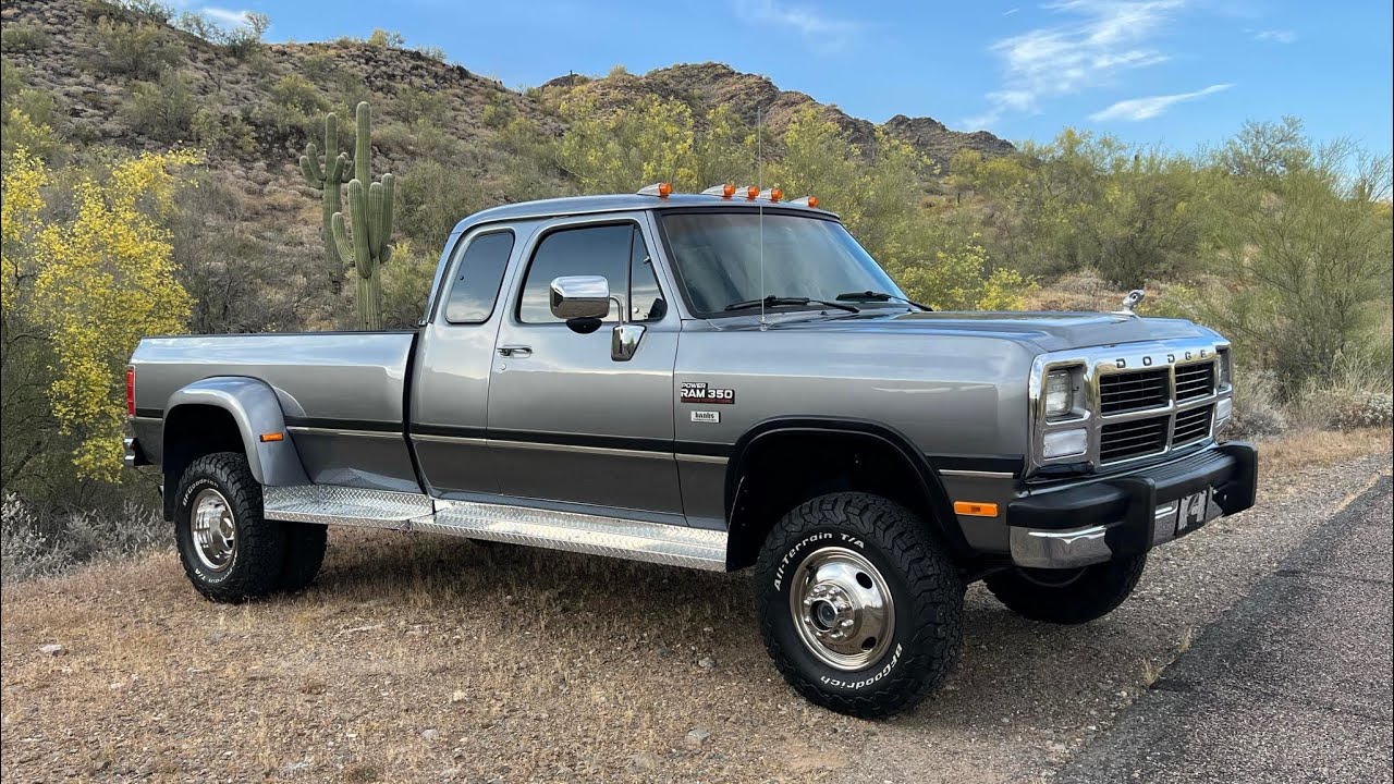 I check out the cleanest W350 First Gen CUMMINS 10 days before it goes on Bring A Trailer!!
