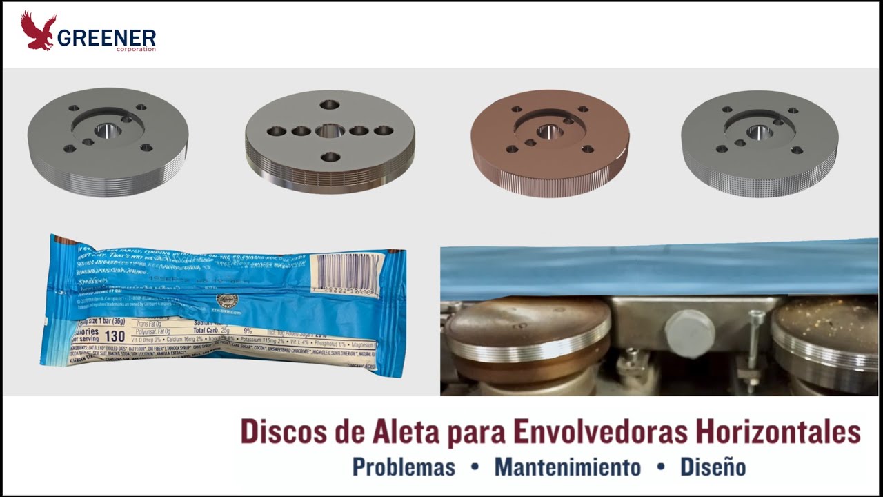 Discos de Aleta para Envolvedoras Horizontales: Problemas, Mantenimiento, y Diseño