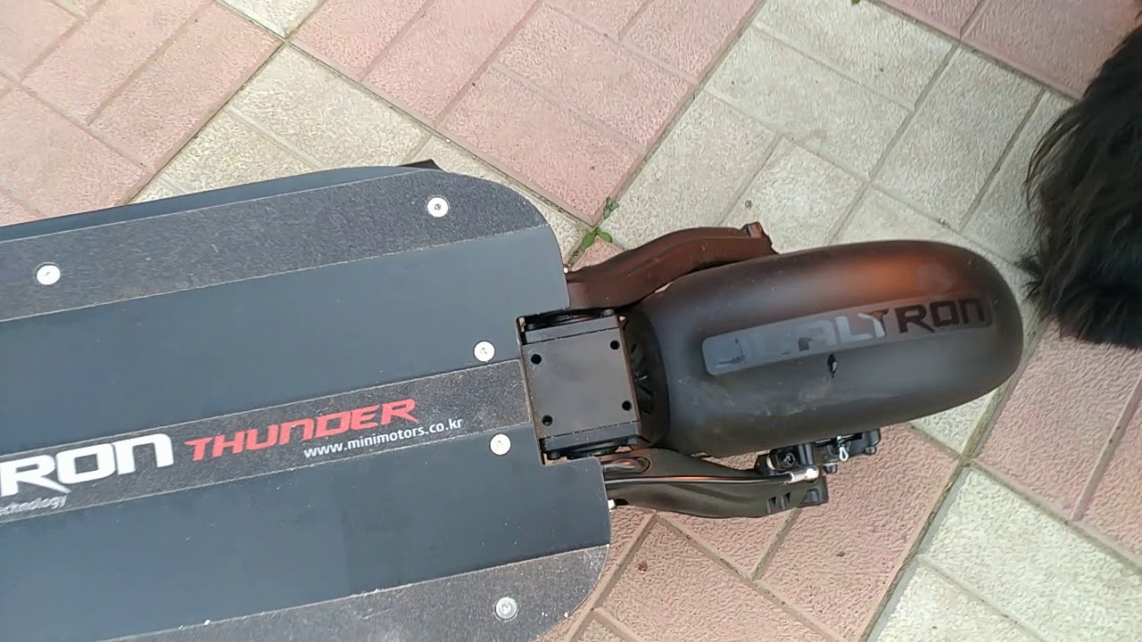 Dualtron thunder почему он а не ultra