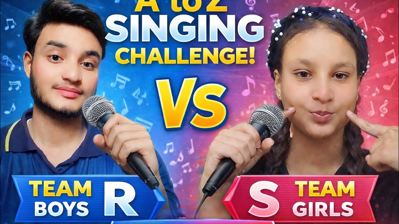 Singing song from A to Z challenge|Ramish Ayub|Challenge completed|