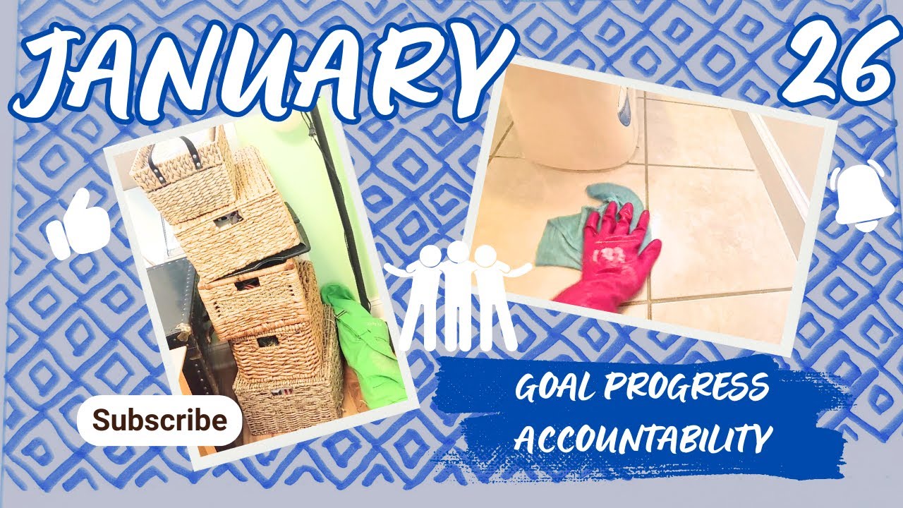 Decluttering (office & gardening) - ACCOUNTABILITY JANUARY: DAY 26 - Let's Work On Goals Together!