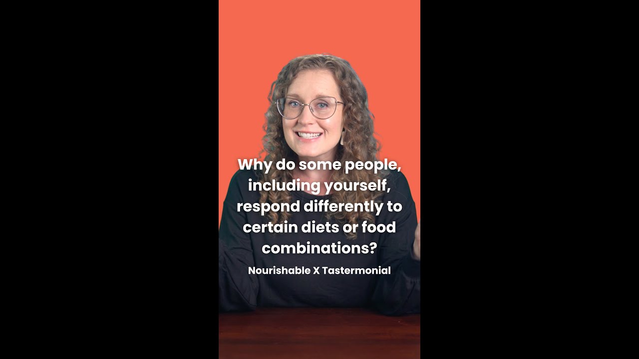Why Do People React Differently to the Same Foods? | Dr. Lara Hyde x Tastermonial