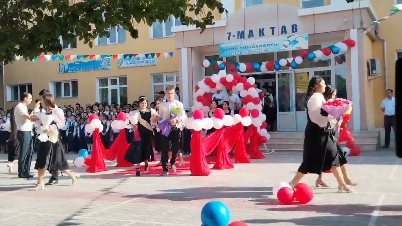 So'ngi qo'ng'iroq 7- umumta'lim maktabi uchirma qaldirg'ochlari