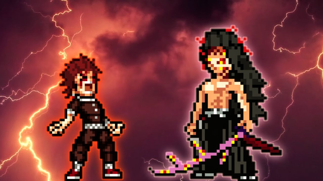 Demon King Tanjiro OP(New) VS Kokushibo V2 OP in Jump Force Mugen