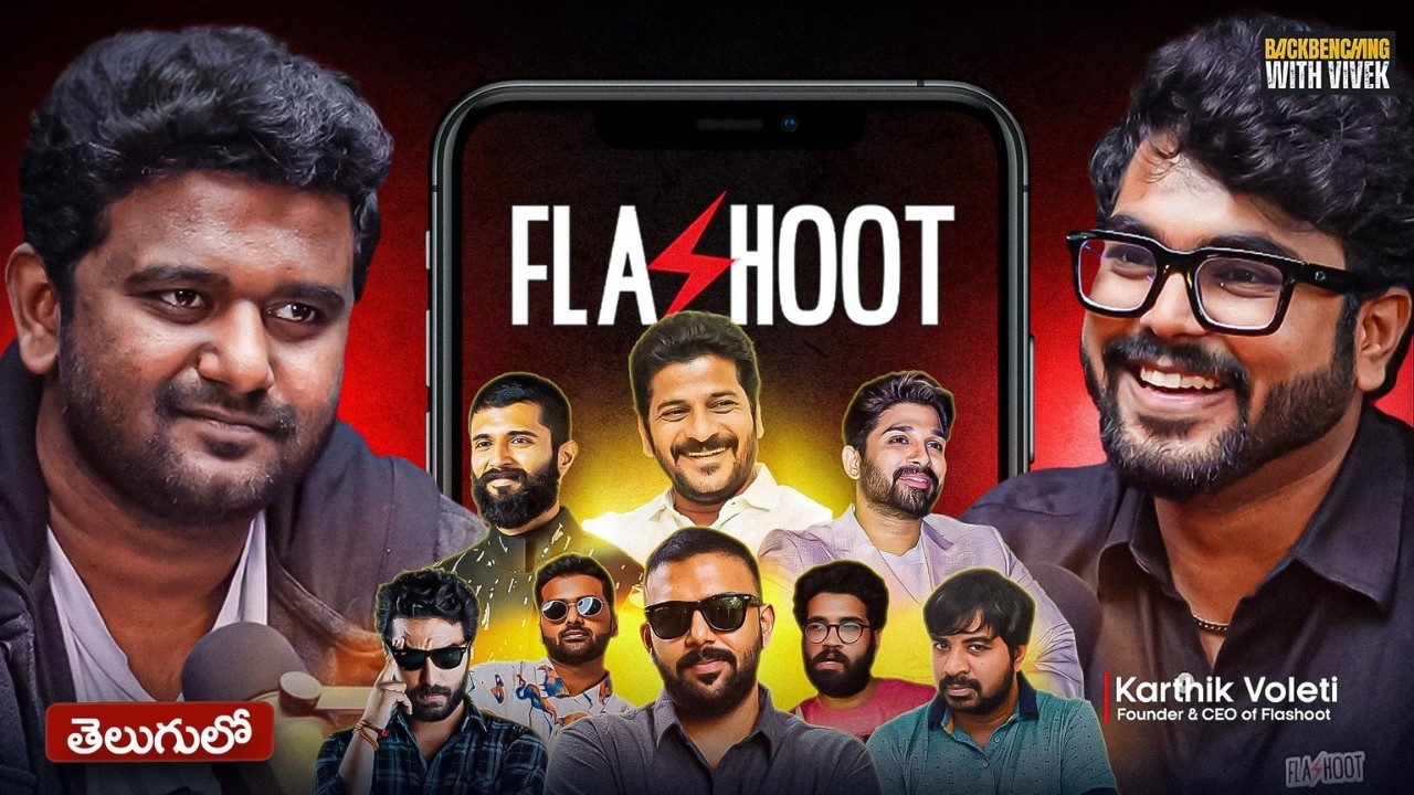 Flashoot - Untold Story of Next Biggest Telugu Startup  |Ft. Karthik Voleti| Telugu Podcast|BBWV 52