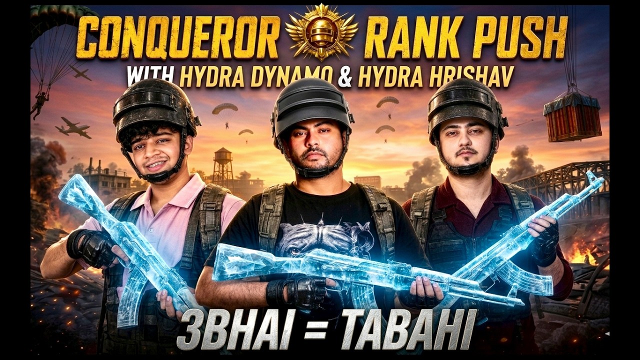AFGANI RUSH GAMEPLAY | BGMI LIVE | @DynamoGaming @HYDRAHRISHAV ​