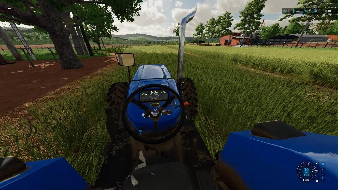 Farming Simulator 22_rolo faca no trigo!!! Cobertura de solo#3