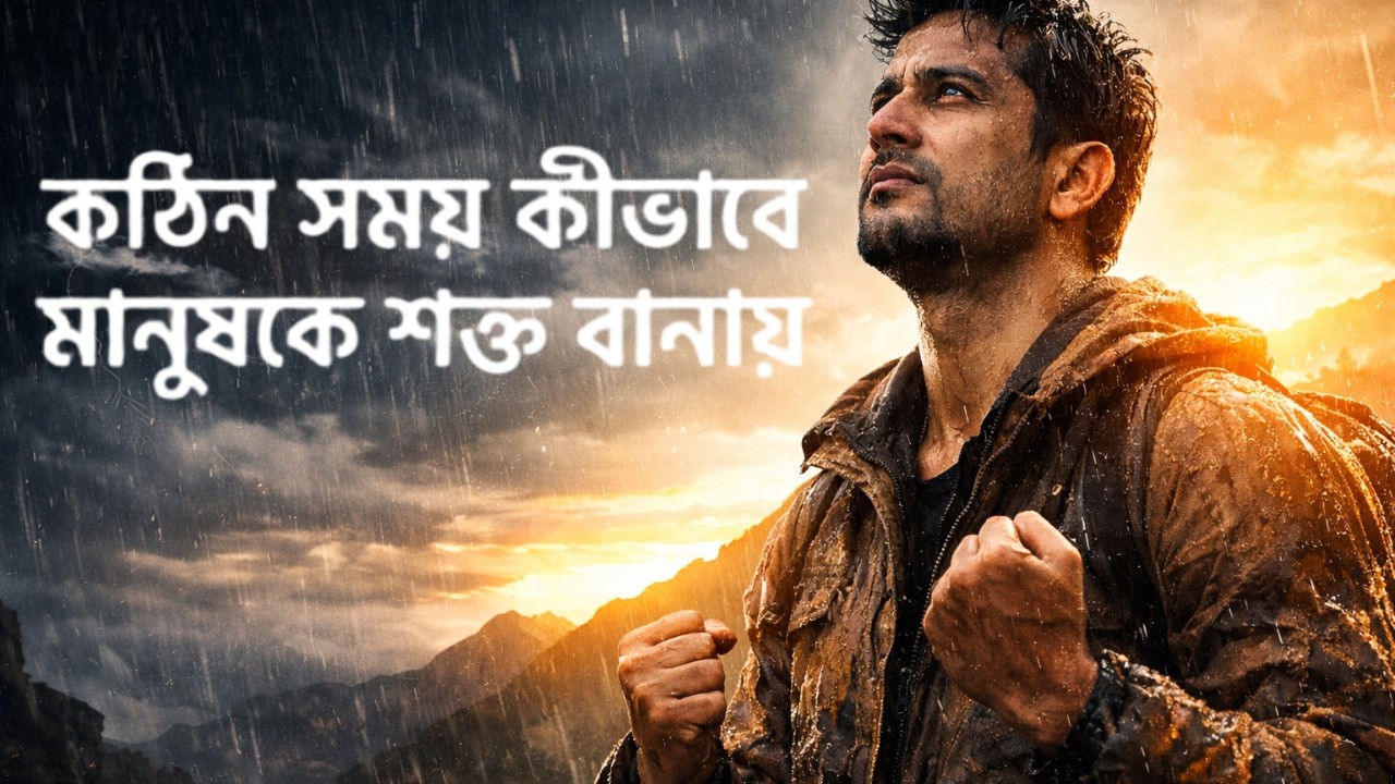 কঠিন সময় কীভাবে মানুষকে শক্ত বানায় — বাস্তব উদাহরণ