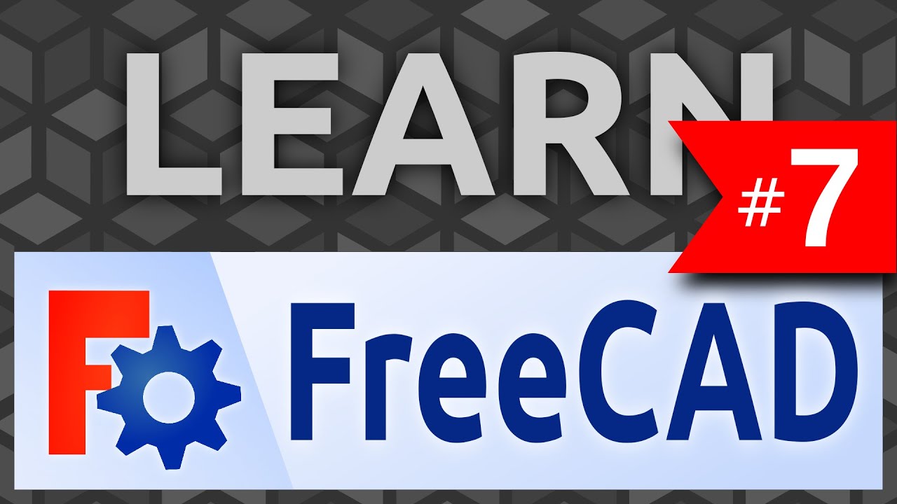 Изучите FreeCAD: #7 Зеркало и шаблоны — Учебное пособие