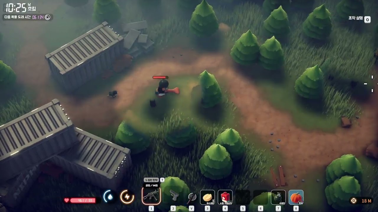 [조킹]이스케이프 프롬 덕코프(Escape from Duckov) - 12. 나름 철판을 깔고 창고 구역 파밍하기