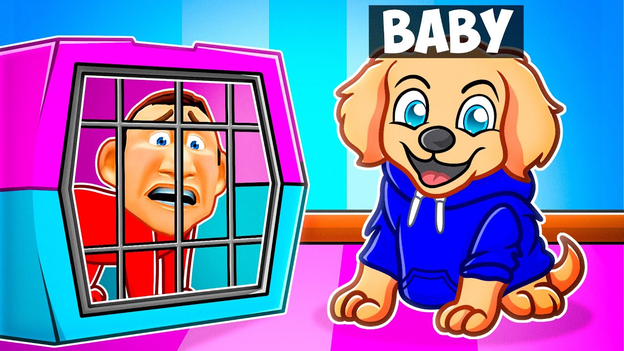 We're DOGS in Roblox Hide and Seek!