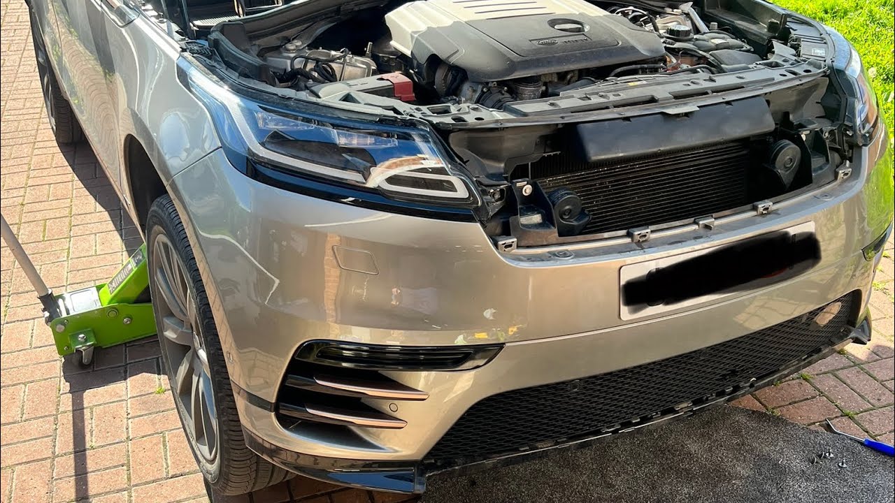 Range Rover Velar Front bumper removal
