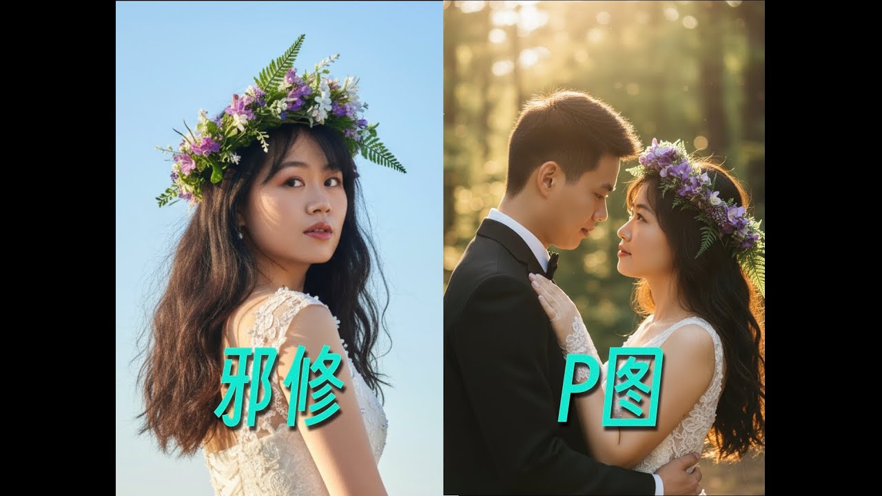 和男神拍婚纱！P图王者Nano Banana进阶玩法大全，做发型，拍婚纱，玩电商......