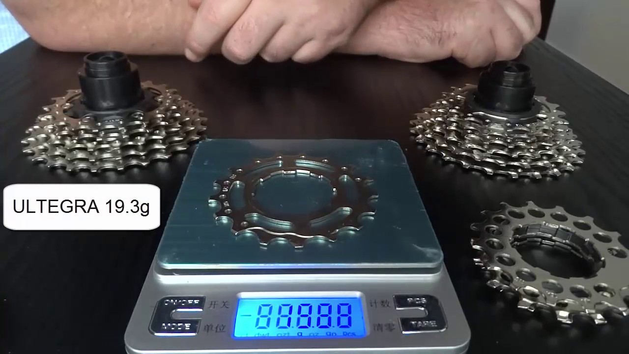 Ultegra vs 105 cassettes