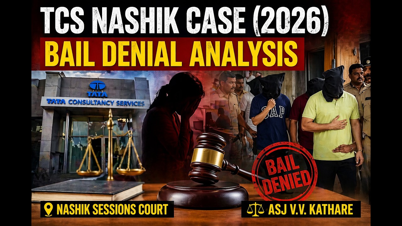 TCS Nashik Case (2026): Bail Denied | Full Legal Breakdown