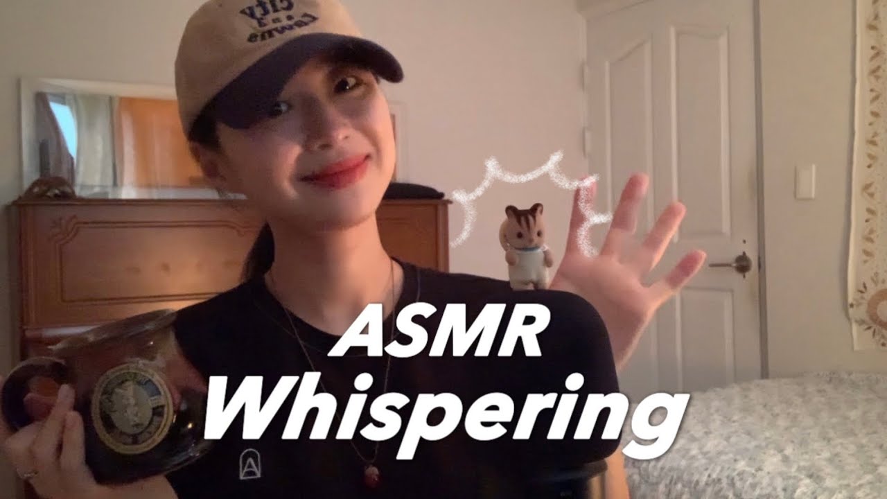 ASMR 수다타임🫧휴가 다녀왔어요🏝️korean soft whispering asmr🐠