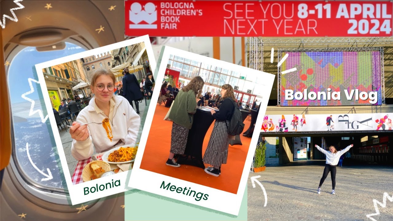 Vente conmigo a la FERIA del LIBRO INFANTIL de BOLONIA 2023 ✷ Laia Roca Art