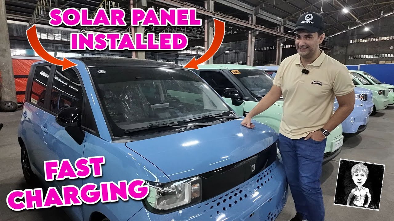 E-CAR NA MAYROONG SOLAR PANEL
