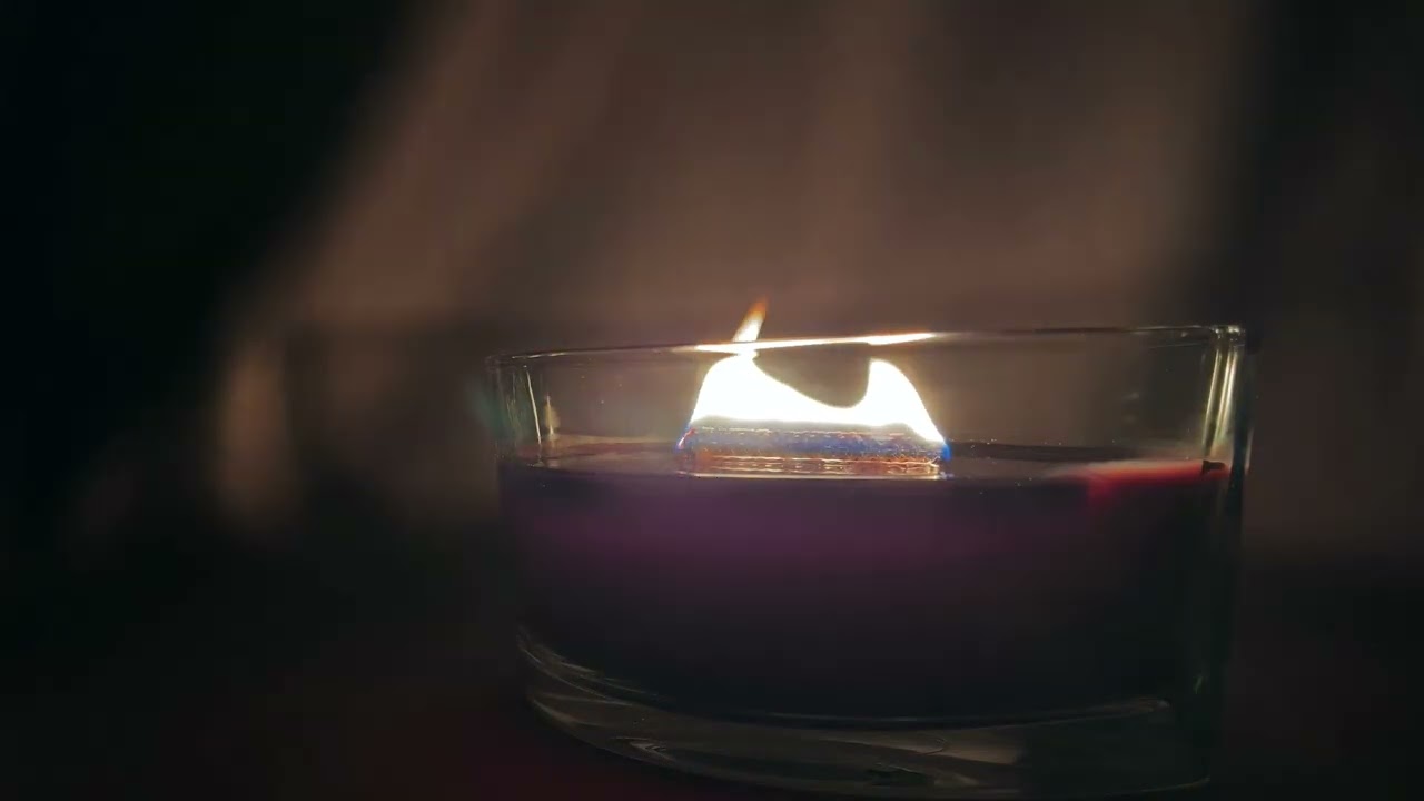 Crackling Candle ASMR | Wooden Wick Fire Sounds for Deep Relaxation