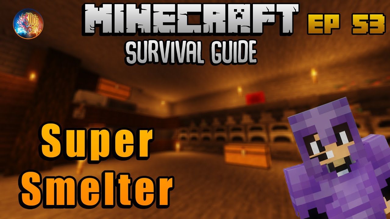 Super Smelter | Minecraft Survival Guide Sinhala 1.19 EP 53