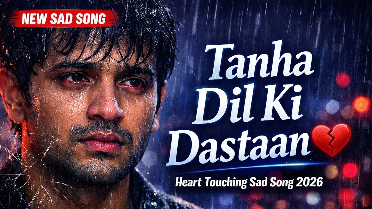 Tanha Dil Ki Dastaan 💔 | Heart Touching Sad Song 2026|Emotional Hindi Breakup Song| Adhoori Mohabbat