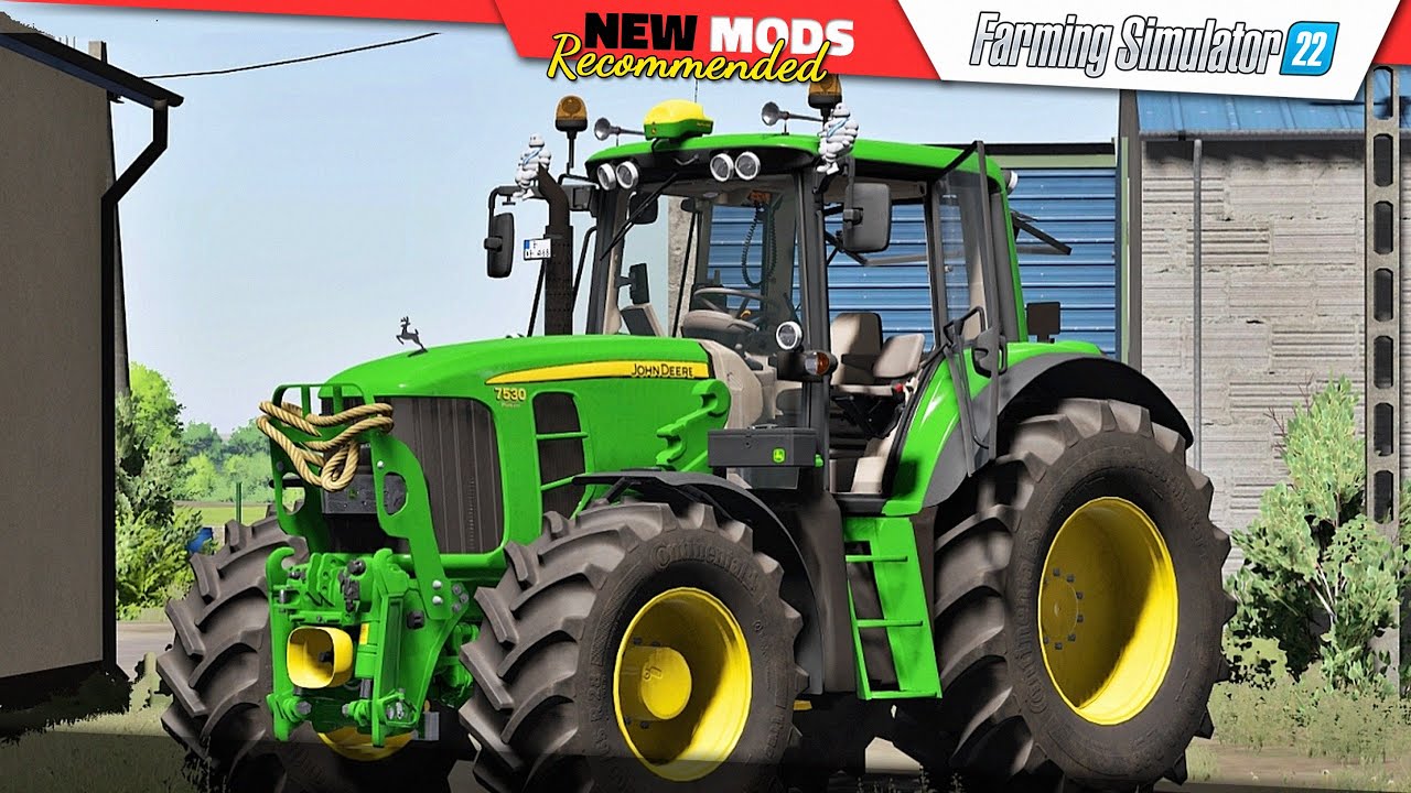 FS22 | John Deere 7030 Premium Series - Farming Simulator 22 Mods Review 2K