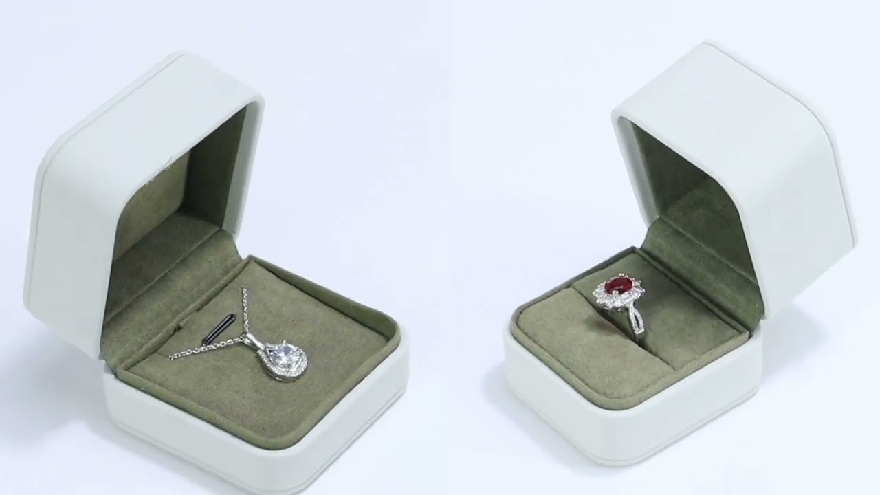 YADAO custom leather box  #jewelrypackaging #jewelrydisplay#leatherbox