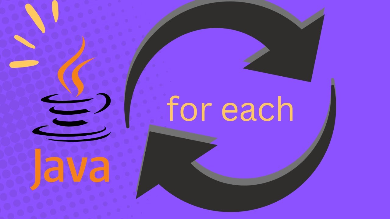 How does the Java 'for each' loop work?