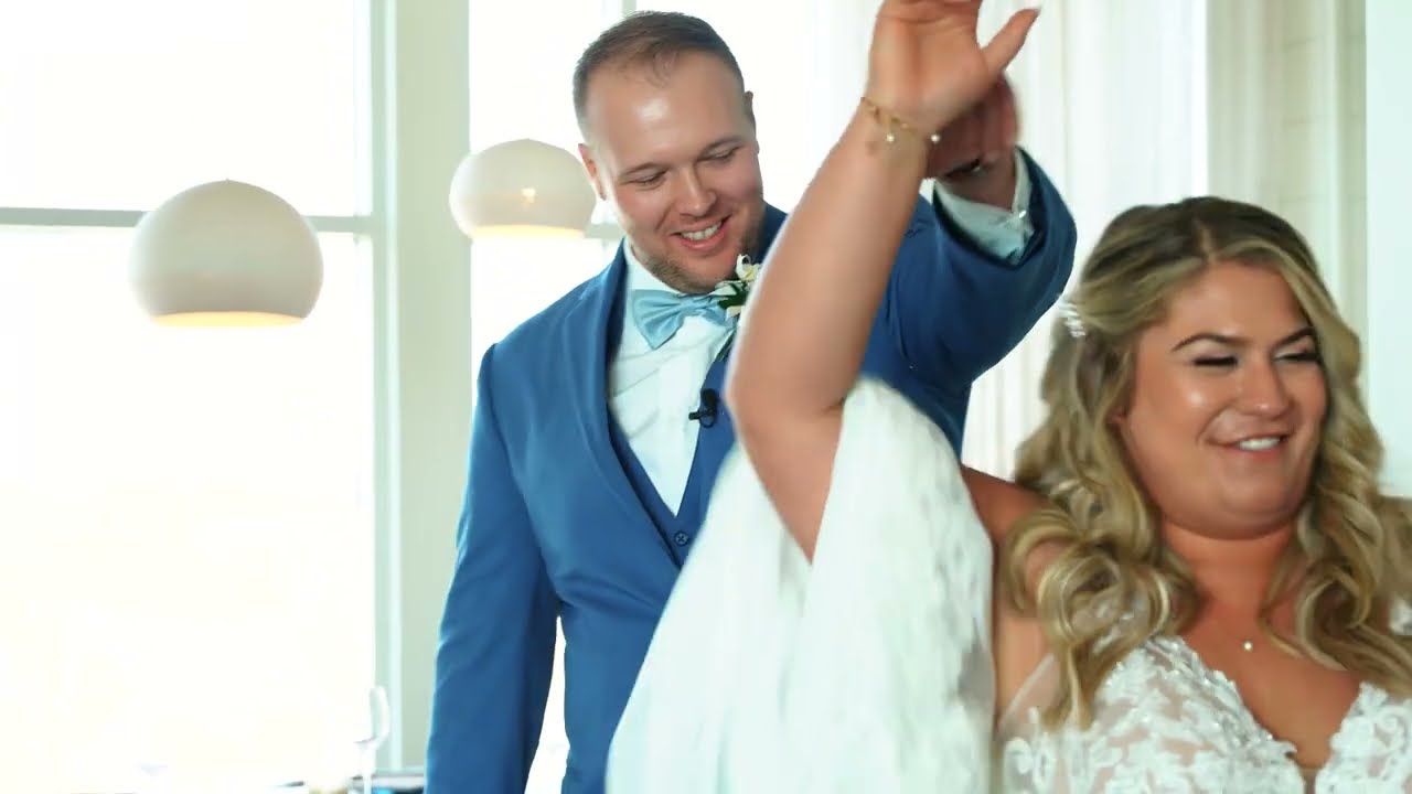 Lido Beach Resort Cinematic Wedding Video | Sarasota, FL | Megan + Kevin