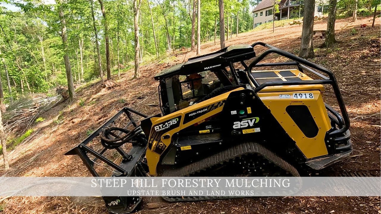 Steep Hill Forestry Mulching