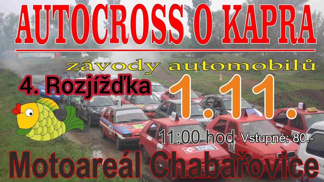 Autocross Chabařovice 1.11.2025 - 4. Rozjížďka 
