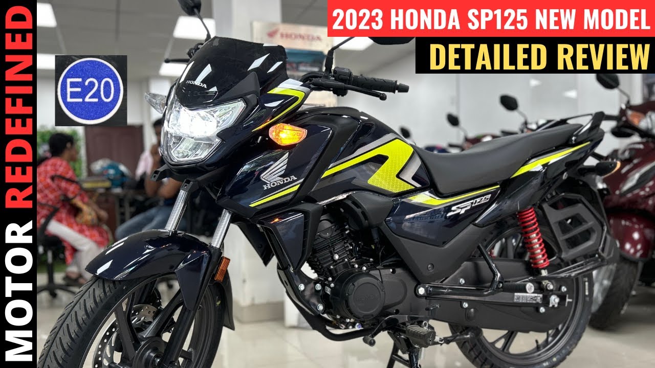 2023 Honda SP 125 OBD-2 BS6 New Launch Model Detailed Review | Price, Mileage, Changes & Exhaust.
