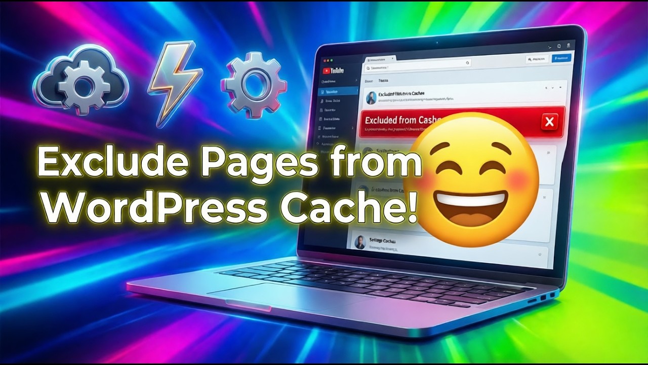 How to Exclude Specific Pages from WordPress Cache Easily! ⚡💻