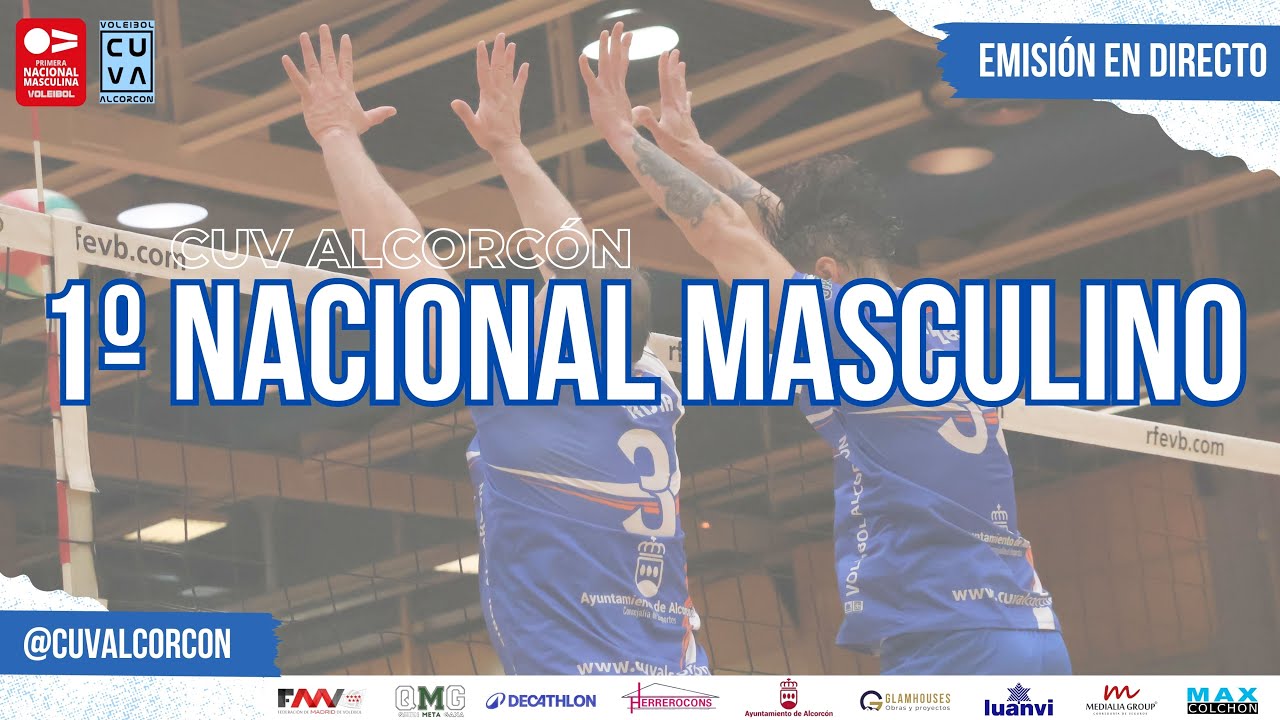 CUV ALCORCÓN - DESCUBREFUENTES (PRIMERA DIVISIÓN NACIONAL MASCULINA)