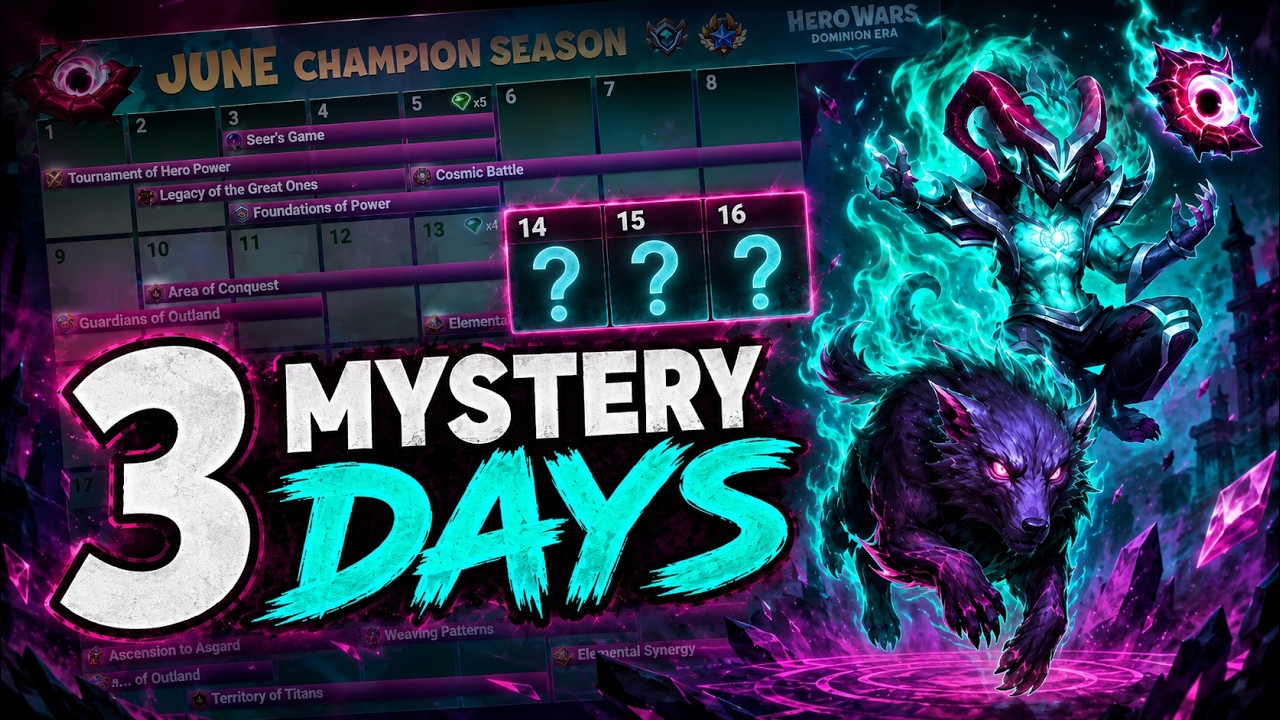 Hero Wars June Calendar: Is Something Huge Coming June 14-16?