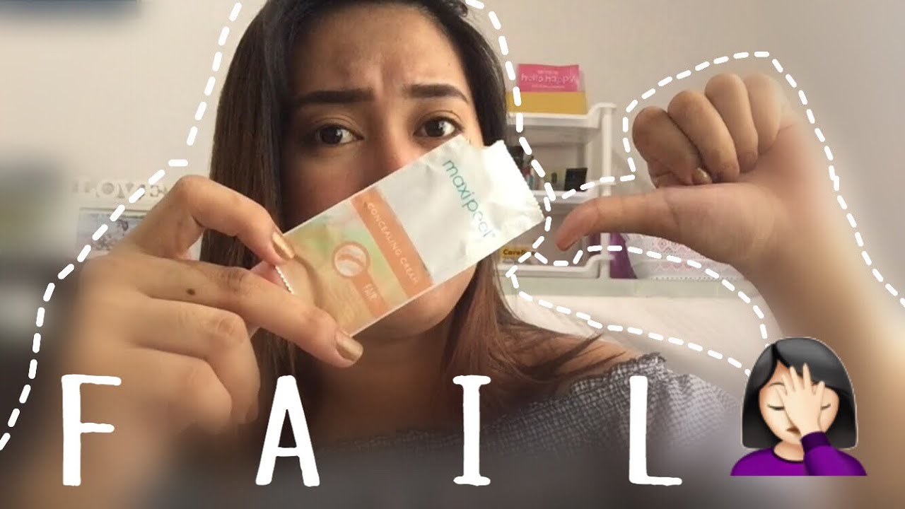 Maxi-Peel Concealing Cream | FAIL 🤦🏻&zwj;♀️