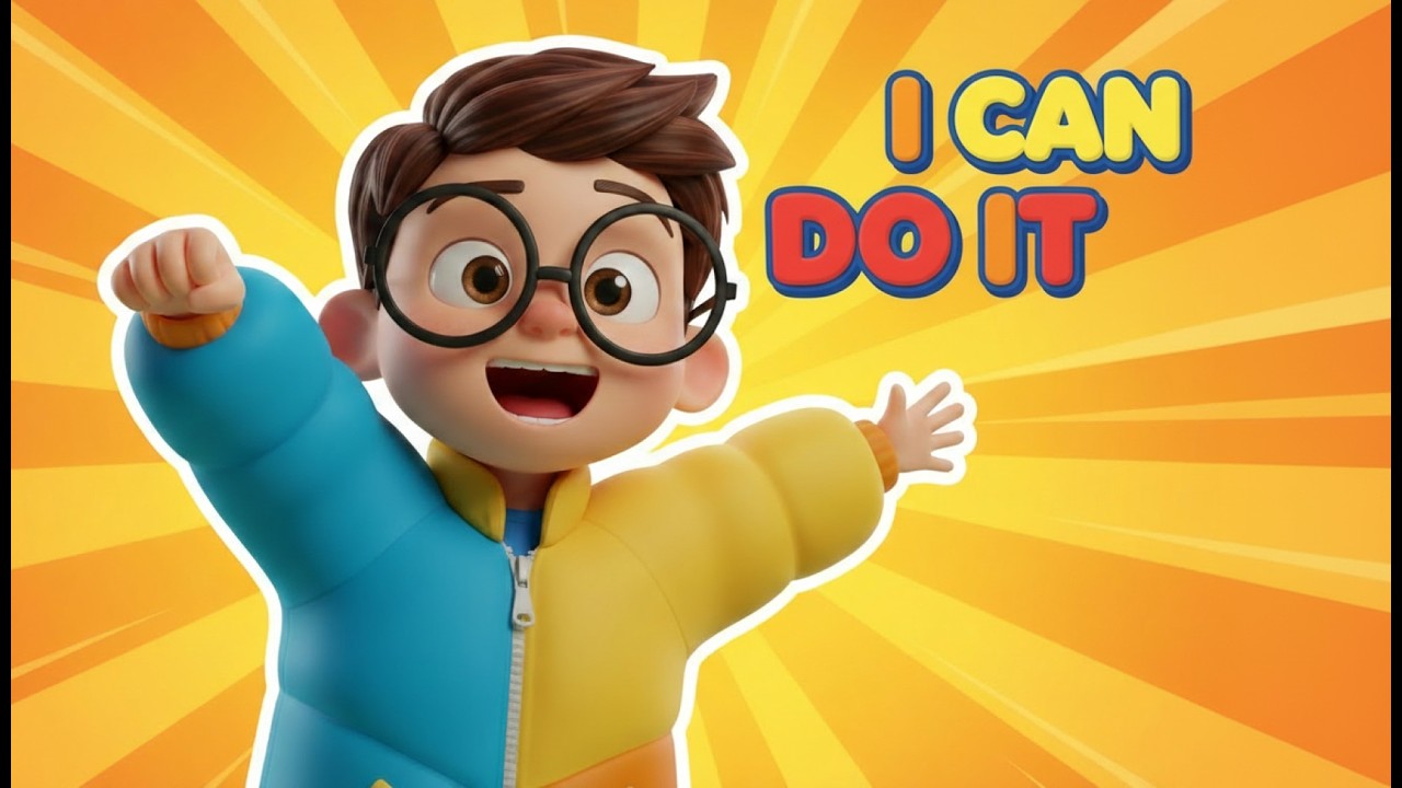 I Can Do It! 💪 Kids Confidence Song | Positive Affirmations