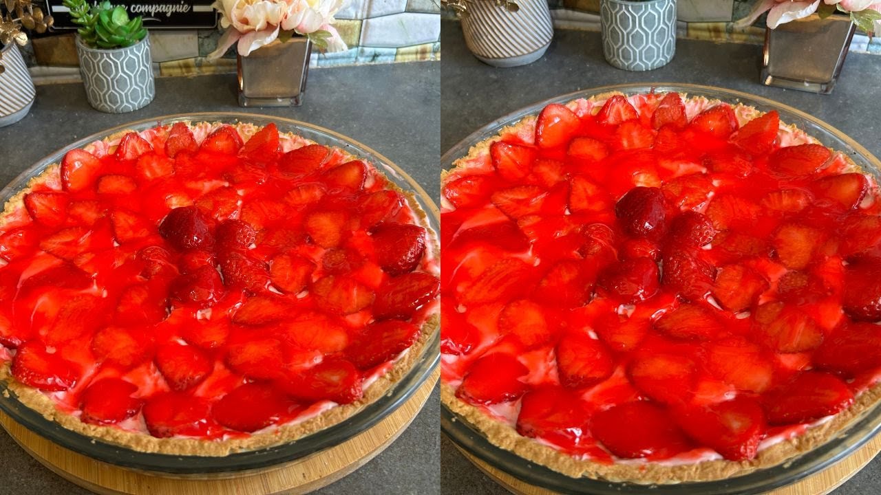 Tarte aux fraises recette facile