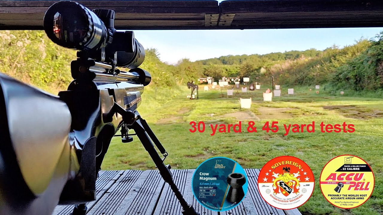 Webley LiteW8 30 i 45 jard&oacute;w z magazynkiem H&N Crow Magnum
