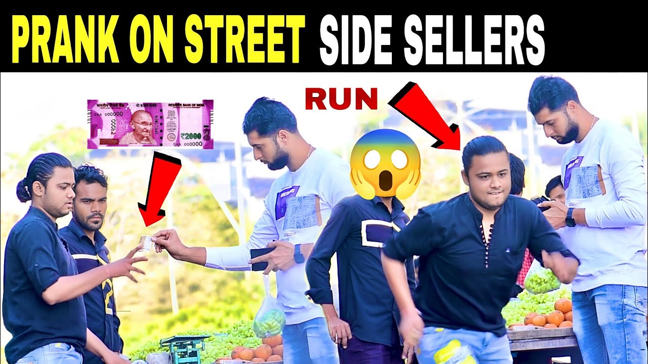 पैसे लेके भागा😱 | Prank On Street Side Sellers | Prakash Peswani Prank |