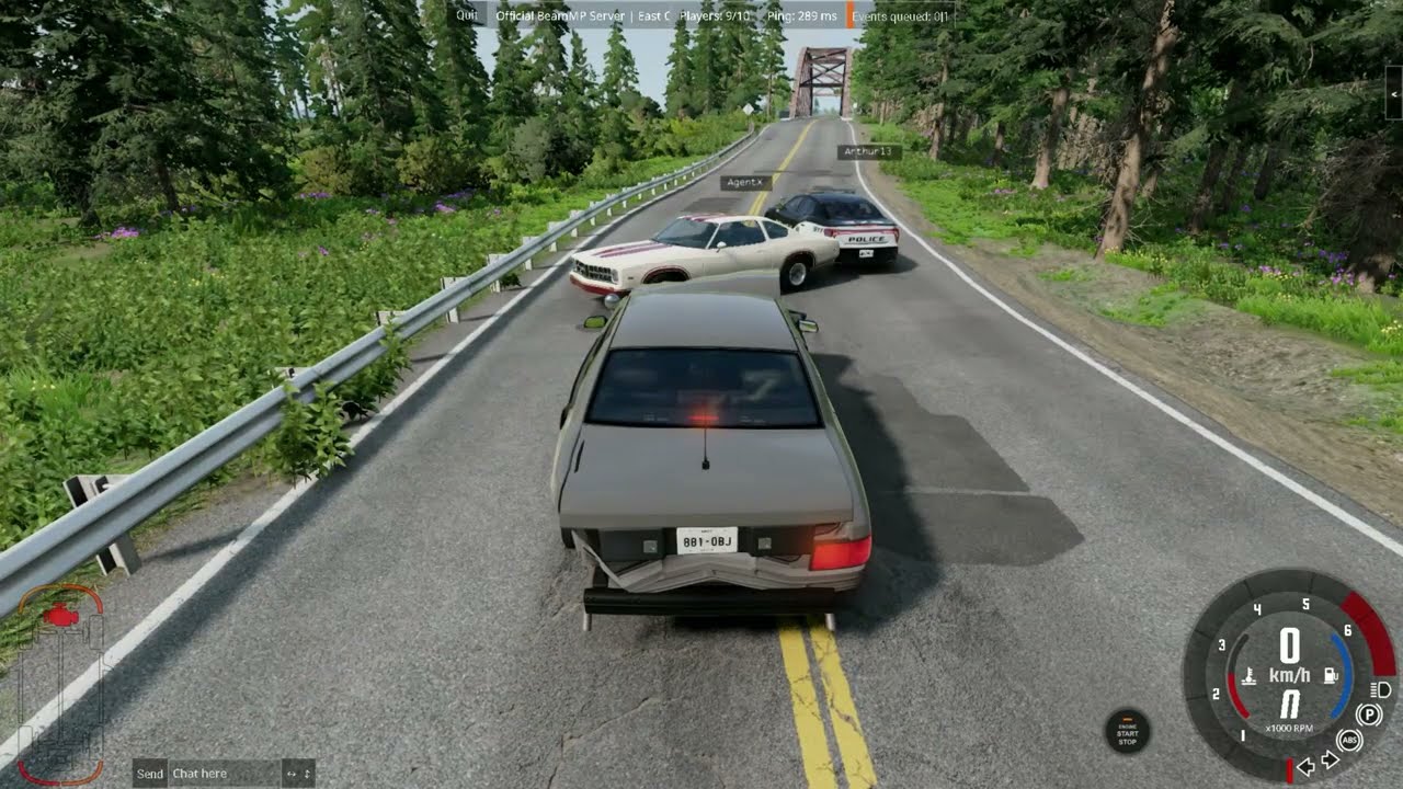 Wir treffen einen Brasillianer & Wir demolieren autos I BeamNG.Drive [50 Abonnenten Special]